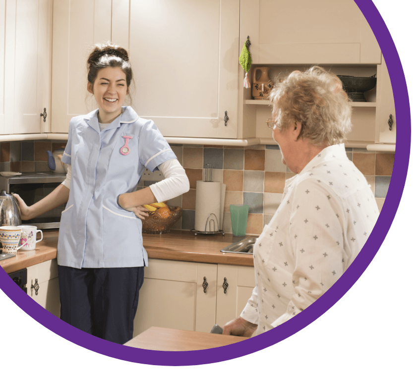 Two People Sharing A Smile Image Left